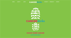 Desktop Screenshot of cancerkicks.org